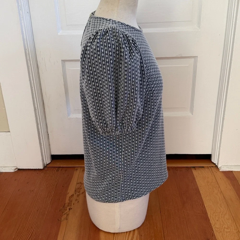 Madewell Puff Sleeve‎ Top Small